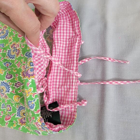 EUC Ralph Lauren Hampton Beach Throw Pillow Case 100% Cotton Made In USA - Picture 2 of 8